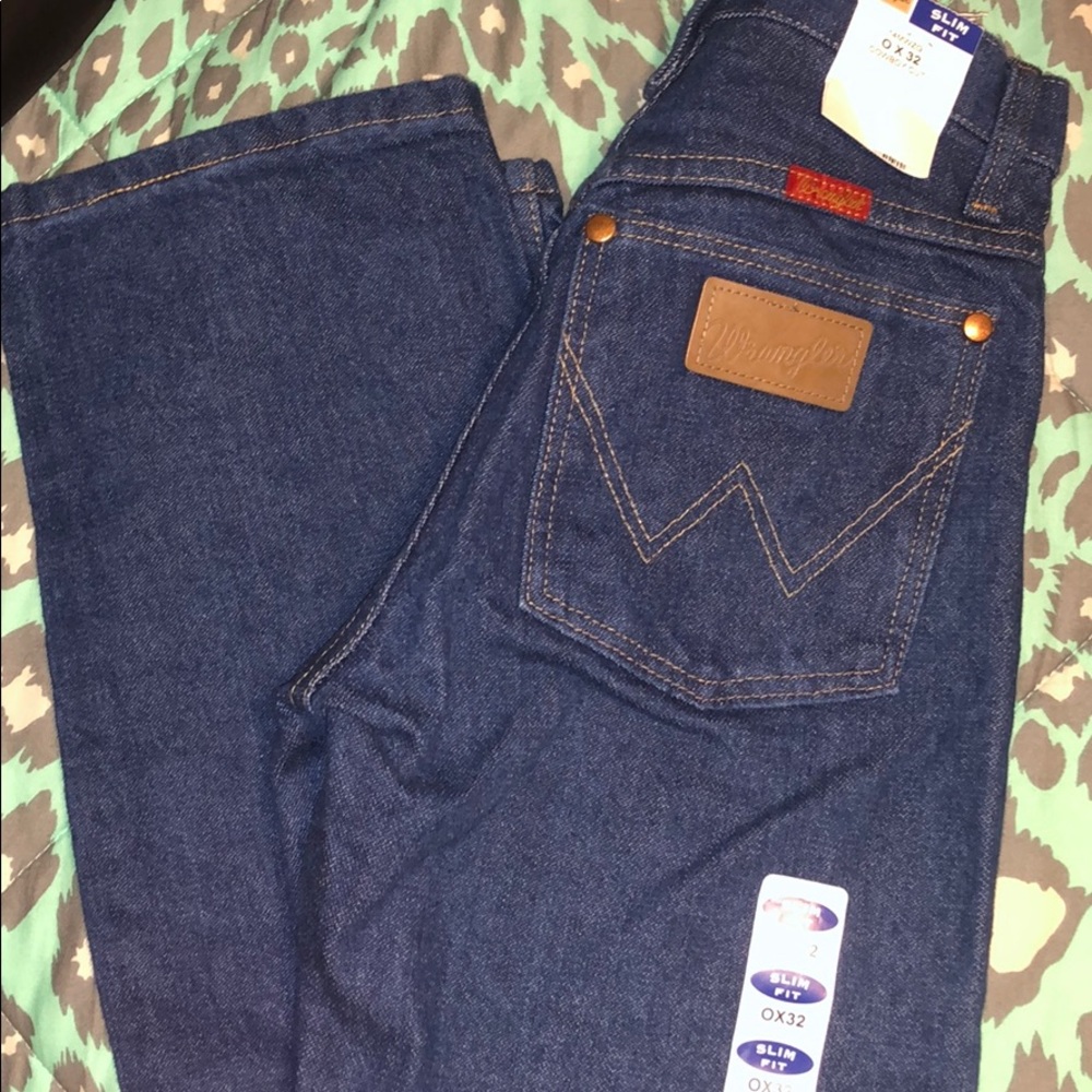 New wrangler jeans